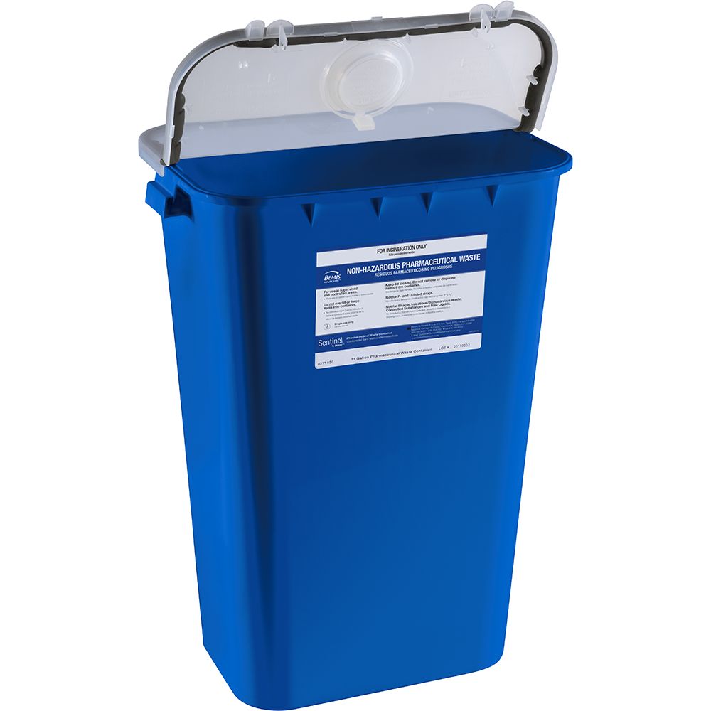 What Should Be Disposed Of In The Black Pharmaceutical Waste Containers ...